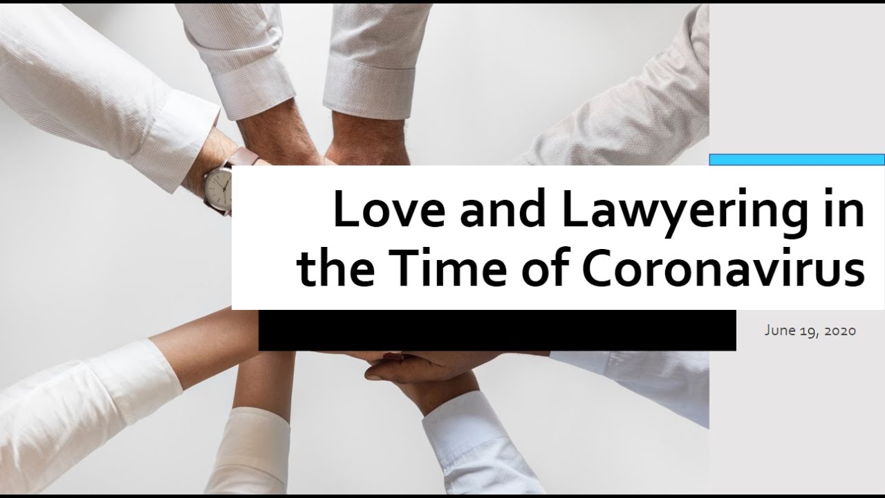 Love and Lawyering in the Time of Coronavirus | St. Louis Personal Injury Lawyer | Auto Accident Law Firm in Missouri and Illinois